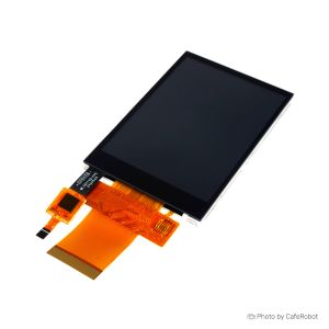 نمایشگر TFT لمسی تمام رنگ 3.2 اینچ دارای ارتباط SPI/Parallel و چیپ درایور ili9341 با کابل فلت 40 پین Plug In