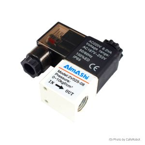 شیر برقی سلونوئیدی پنوماتیک 220 ولت مدل 2V025-08