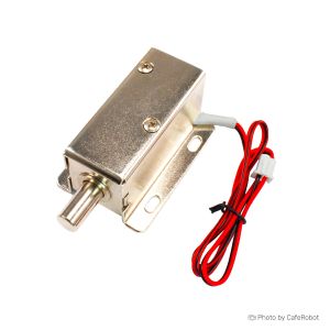 قفل الکترونیکی سلونوئیدی 12 ولت مدل Push-Pull