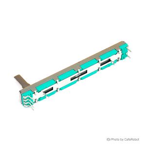 پتانسیومتر فیدر اسلایدر کشویی دو کاناله تایپ A طول 75 میلی متر