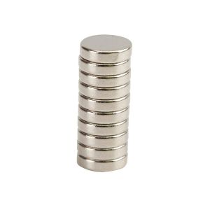 آهن ربای نئودمیوم فوق قوی 2.5mm X 10mm دایره ای