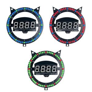 کیت DIY ساعت دیجیتال رومیزی