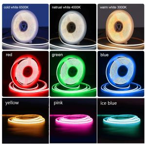 ریسه COB 12 ولت تراکم 384 عرض 3mm