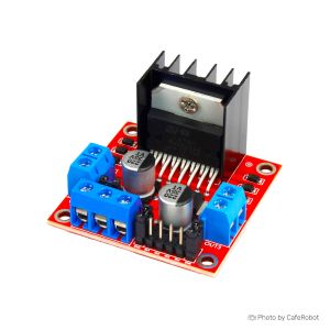 ماژول درایور موتور DC و استپر موتور Bipolar دو کاناله L298N