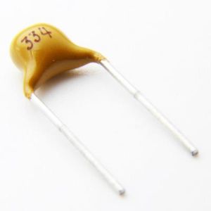خازن سرامیکی مولتی لایر 330nF ولتاژ 50V