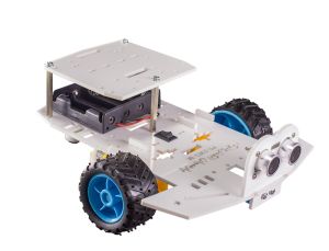 شاسی ربات دو چرخ آموزشی خودرویی 2WD برند پارسیان الکترونیک