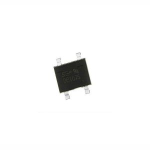 پل دیود 1000V-1A مربعی DB107S پکیج SMD