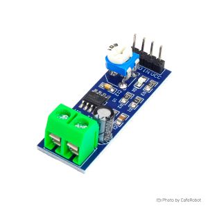 ماژول آمپلی فایر LM386 دارای گین 200 ( قابل تنظیم )