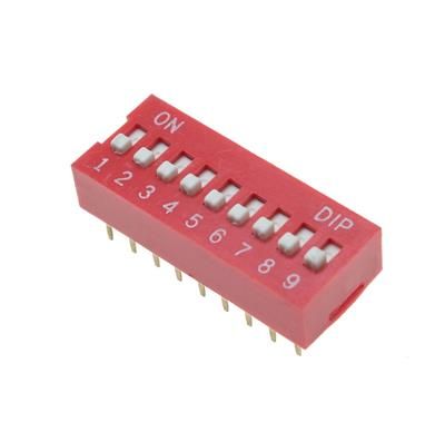 DS1040-09RN, DIP Switch / SIP Switch, DIP-18