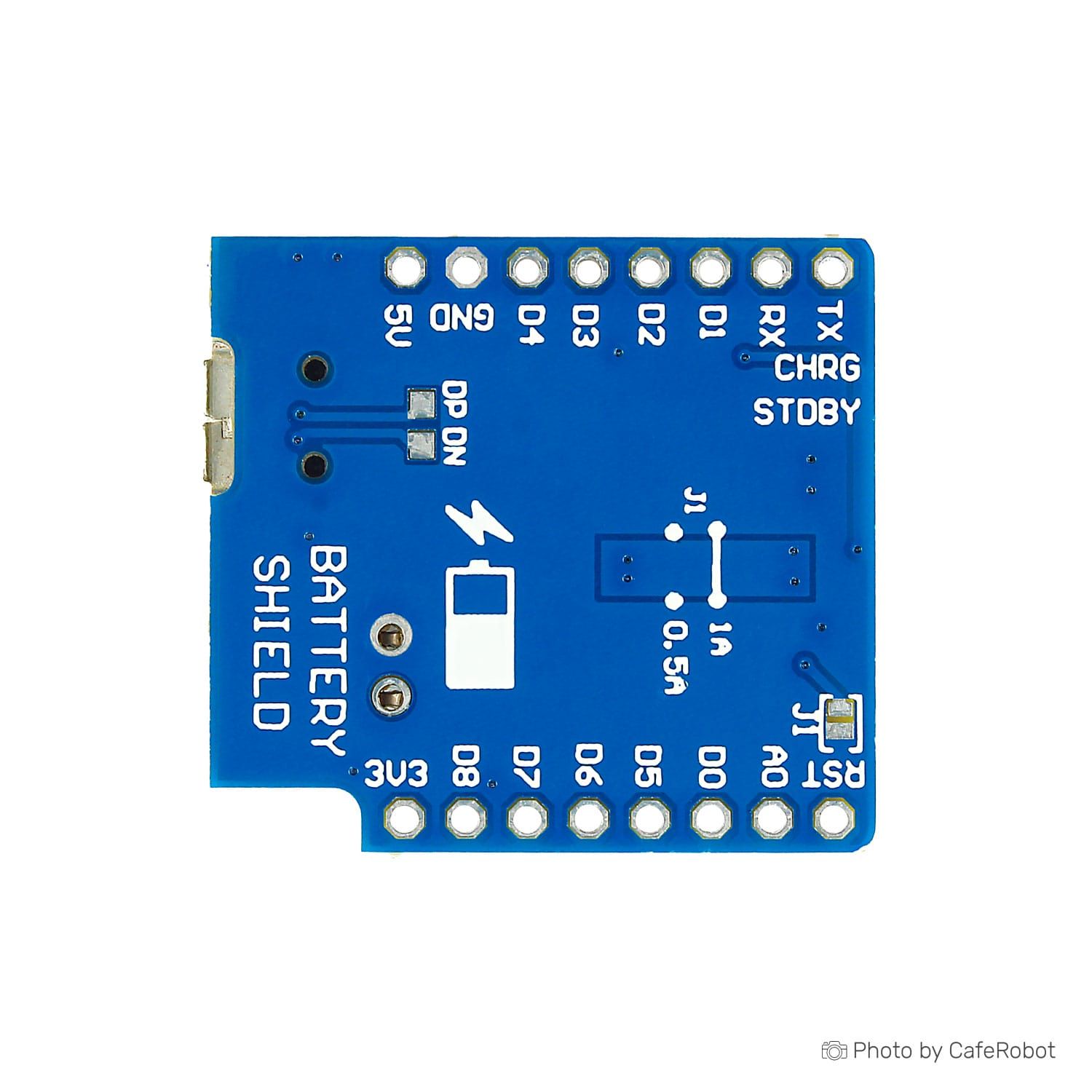 قیمت و خرید شیلد شارژر باتری برد Wemos D1 Mini
