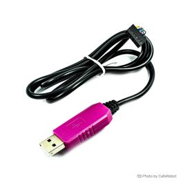 کابل مبدل USB به سریال TTL شش سیمه - چیپ PL2303HXD