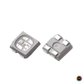 چیپ LED RGB WS2812B دارای پکیج 2121 شفاف