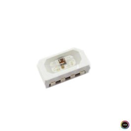 چیپ LED RGB WS2812B دارای پکیج 4020 شفاف