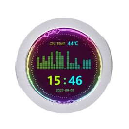 صفحه نمایش گرد 2.1 اینچی مخصوص مدیریت دما و عملکرد کامپیوتر برند Waveshare