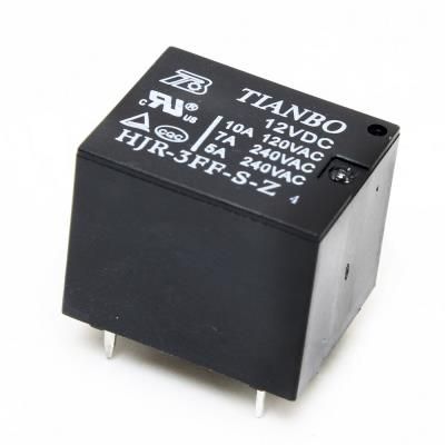 Relay 12V 7A 1C 5PIN, General Purpose Relay, Through-hole