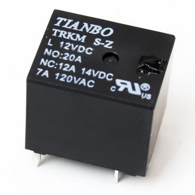 Relay 12V 7A 1C 5PIN SMALL, General Purpose Relay, Through-hole