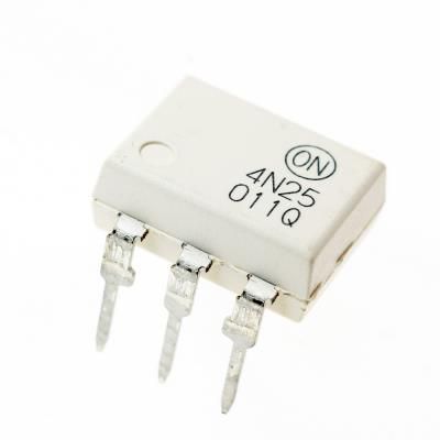 4N25M, Transistor Output Optocoupler, DIP-6