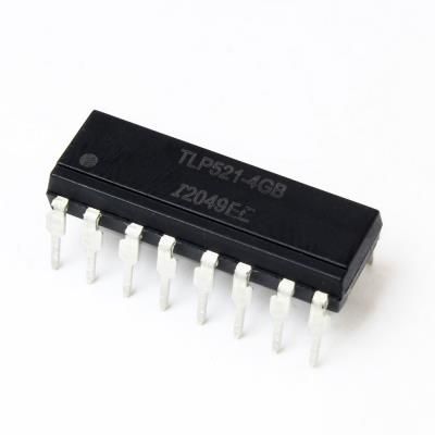 TLP521-4XGBISOCOM, Transistor Output Optocoupler, DIP-16