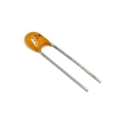 خازن سرامیکی مولتی لایر 100nF ولتاژ 50V