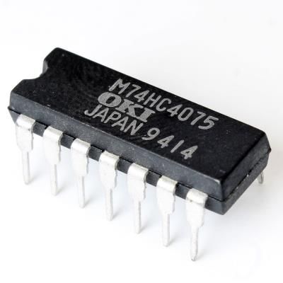 MSM74HC4075, OR Logic Gate IC, DIP-14