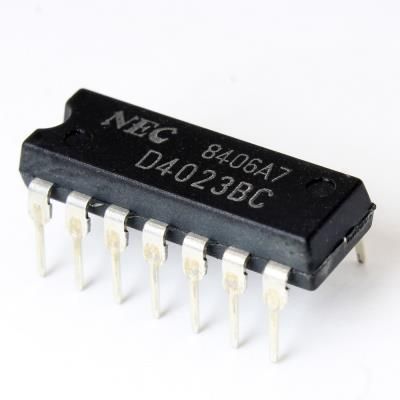 D4023BC, NAND Logic Gate IC, DIP-14