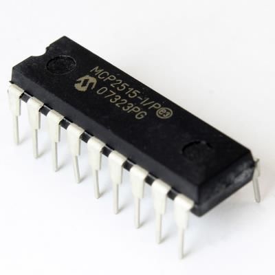 MCP2515-I/P, CAN Interface IC, DIP-18