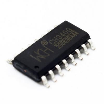 CH340G, USB Interface IC, SO-16
