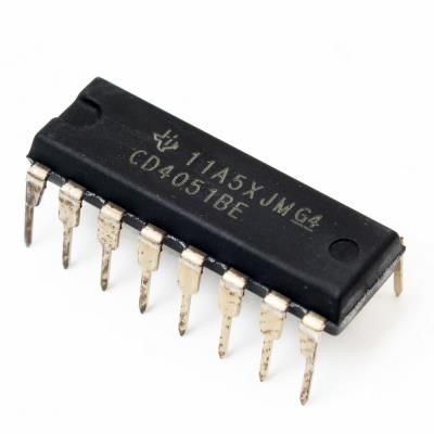 CD4051BE, Multiplexer Switch IC, DIP-16