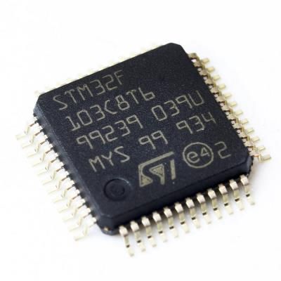 STM32F103C8T6, 12 bit 72 MHz ARM Cortex M Microcontroller, LQFP-48