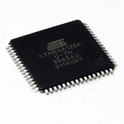 ATMEGA128A-AU, 10 bit 16 MHz megaAVR Microcontroller, TQFP-64