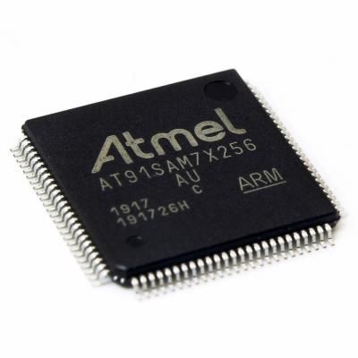 AT91SAM7X256C-AU, 10 bit 20 MHz SAM7X256 Microcontroller, LQFP-100
