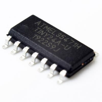 ATTINY24A-SSU, 10 bit 20 MHz tinyAVR Microcontroller, SO-14