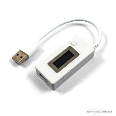 ماژول نمایشگر ولتاژ ، جریان و میزان شارژ انجام شده USB و میکرو USB