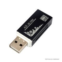 کارت خوان- مموری ریدر TF/SD/MS/M2 USB2.0