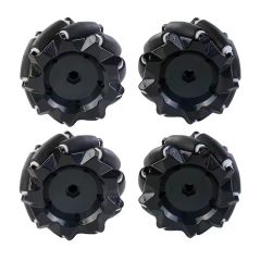 چرخ مکانوم چند جهته سایز 60 میلی متر- یک جفت