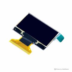 نمایشگر OLED تک رنگ آبی 1.3 اینچ دارای ارتباط SPI/IIC/Parallel و چیپ درایور SH1106 با کابل فلت 30 پین