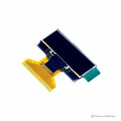 نمایشگر OLED تک رنگ سفید 1.04 اینچ دارای ارتباط SPI/IIC/Parallel و چیپ درایور SSD1306 با کابل فلت 30 پین