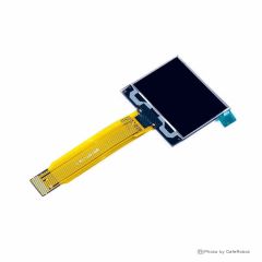 نمایشگر OLED تک رنگ سفید 1.32 اینچ دارای ارتباط SPI و چیپ درایور SSD1327 با کابل فلت 16 پین Plug In