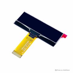 نمایشگر OLED تک رنگ آبی 2.23 اینچ دارای ارتباط SPI و چیپ درایور SSD1305 با کابل فلت 24 پین Plug In