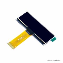 نمایشگر OLED تک رنگ زرد 2.23 اینچ دارای ارتباط SPI و چیپ درایور SSD1305 با کابل فلت 24 پین Plug In
