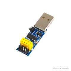 ماژول پروگرام ESP8266 مدل ESP-01 دارای چیپ CH340
